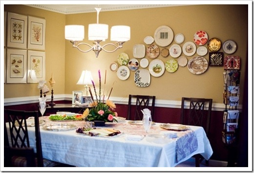 Как повесить декоративные тарелки на стену?