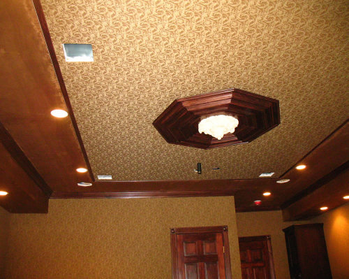 тканиевый натяжной потолок