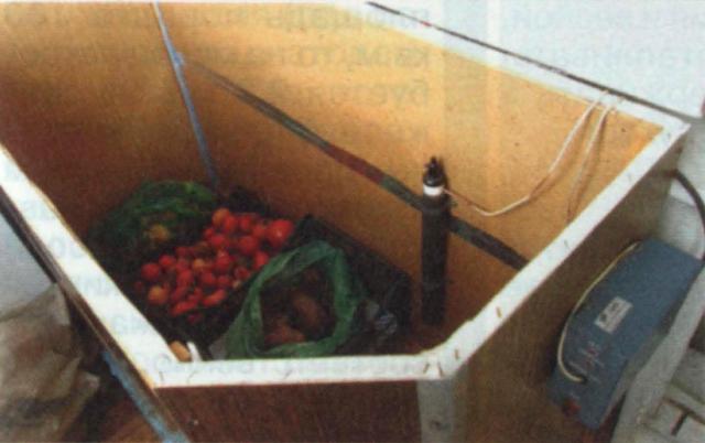 Домашний погребок для хранения овощей и фруктов на балконе