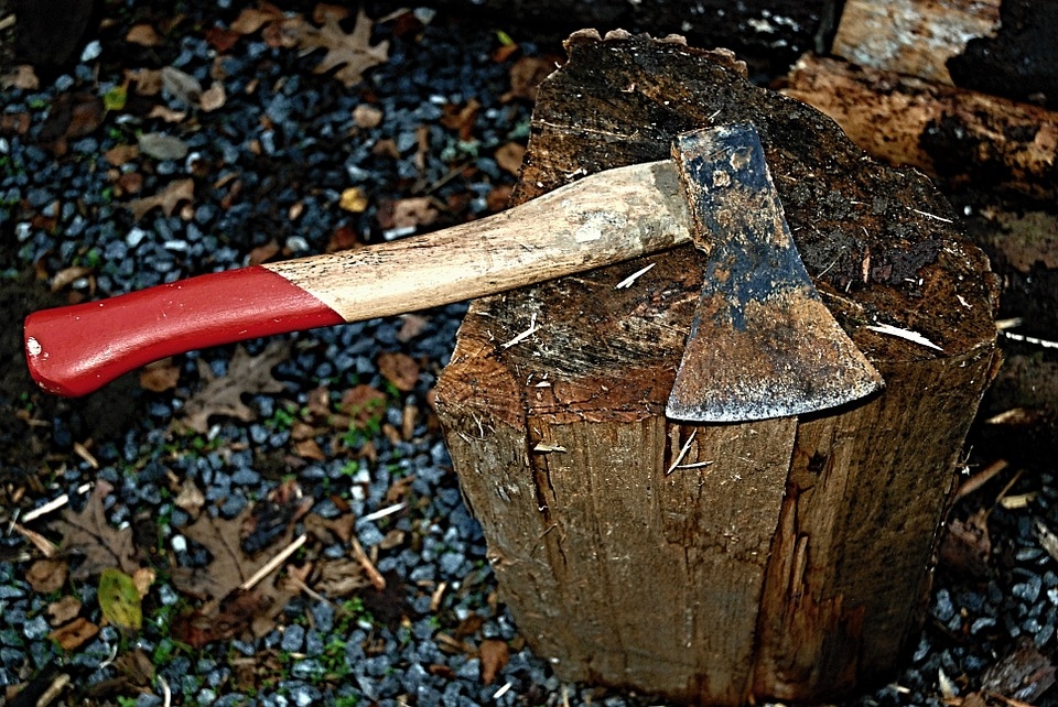 Инструмент для дерева - топор