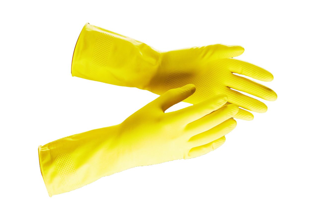 Как делают резиновые перчатки