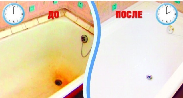 Как быстро и качественно обновить старую ванну?